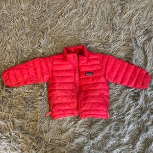 Patagonia pink girls down sweater 2T